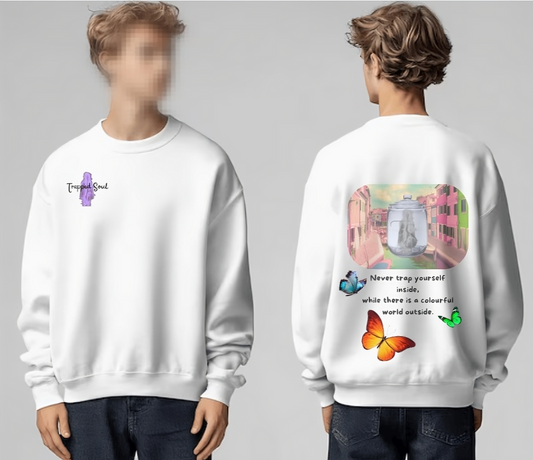 Colourful Trapped Soul Sweater