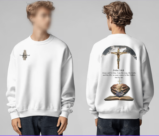 TrappedSoul John 14:6 Christian Sweater